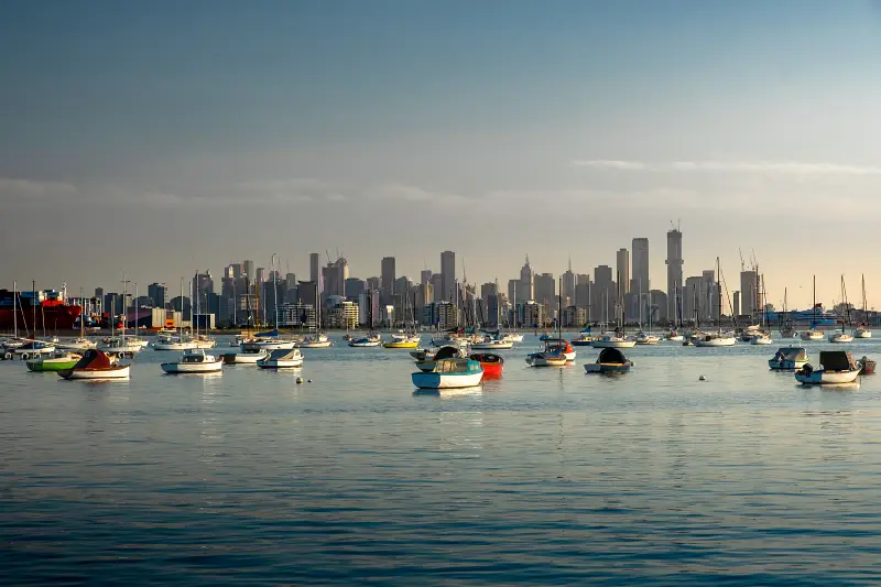 Scenic View Of Williamstown-City Melbourne Australia